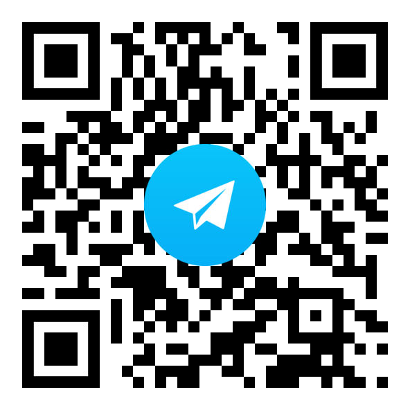 QR Code per contattarci con Telegram